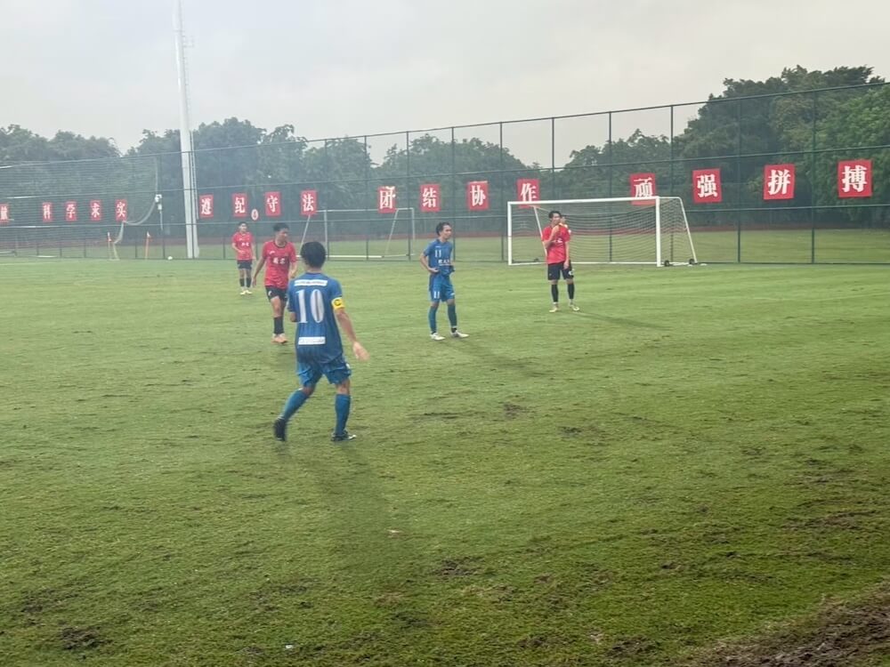 試合風景
